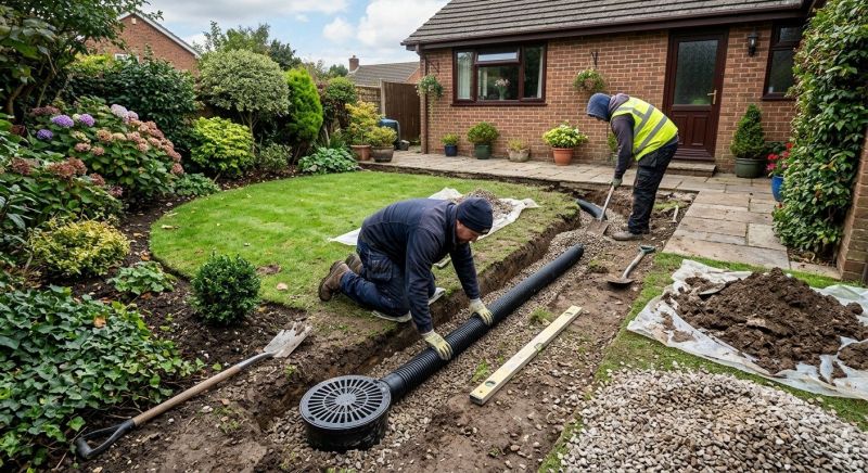 Yard Drain Installation in Birmingham, AL